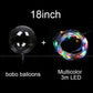 LED balónky znovu použitelné pro osvětlení vašich oslav (X10) 